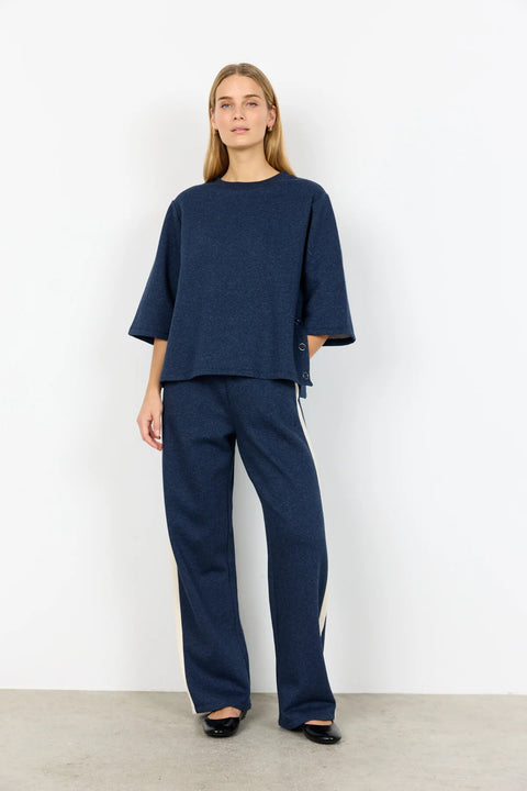 Soya Concept Angelin 5 Blouse Navy Melange