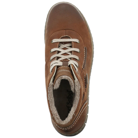 Josef Seibel Steffi 53 Cognac-Kombi Womens Casual Comfort Ankle Boots