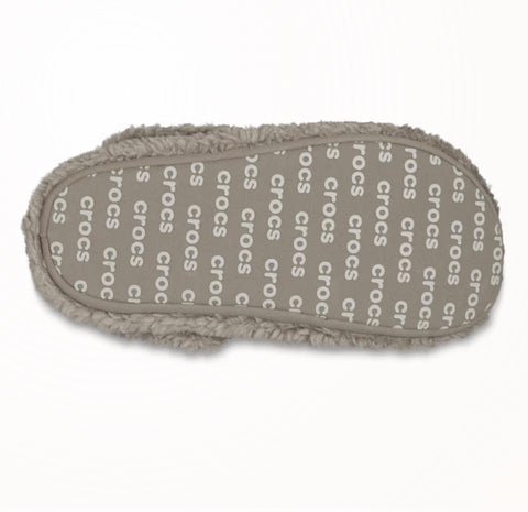 Crocs Unisex Mushroom Classic Cozzzy Faux Fur Slippers