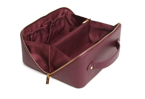 Alice Wheeler Train Case Berry AW0347