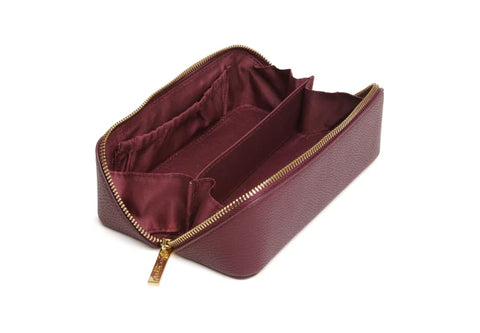 Alice Wheeler Small Train Case Berry AW0349