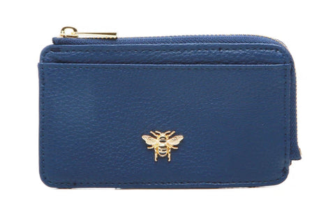 Alice Wheeler Bath Coin Purse Navy AW5540