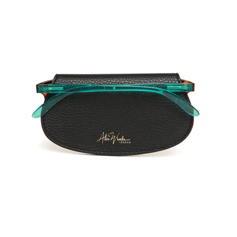 Alice Wheeler Glasses Case Black
