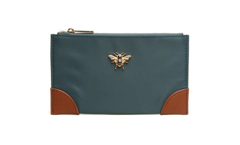 Alice Wheeler Brompton Purse Teal AW6170