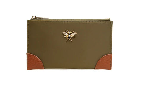 Alice Wheeler Brompton Purse Olive AW6174
