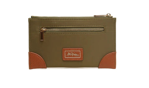 Alice Wheeler Brompton Purse Olive AW6174