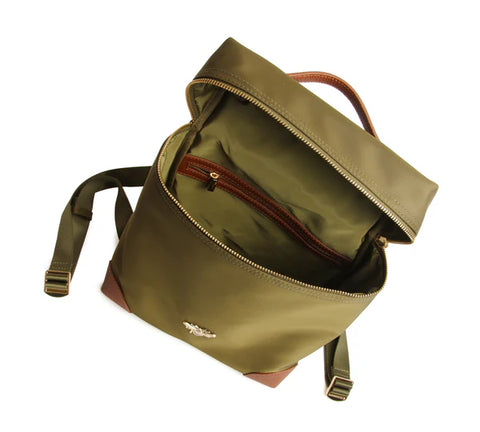 Alice Wheeler Olive Primrose Backpack AW6175