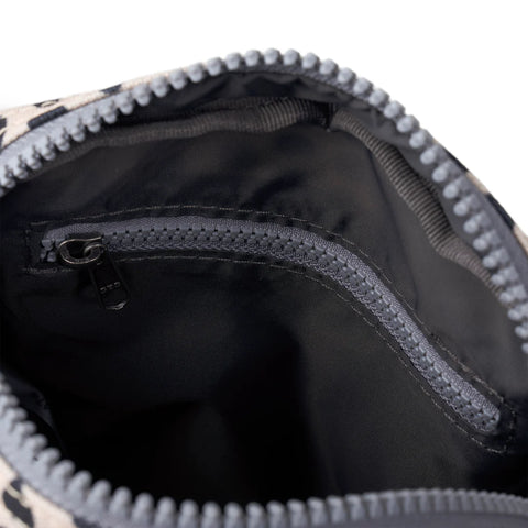 Roka Bond Linear Dot Recycled Canvas Crossbody Bag