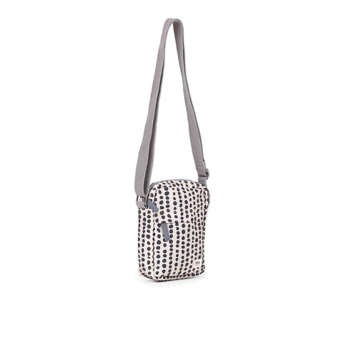 Roka Bond Linear Dot Recycled Canvas Crossbody Bag