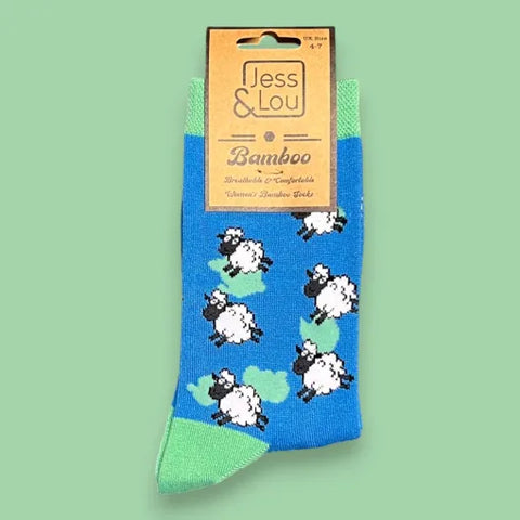 Luxurious Jess And Lou Bamboo Socks - Soft, Cozy And Eco-Friendly Comfort For Every Step
