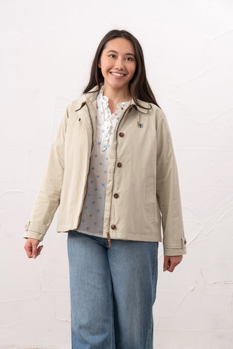Lighthouse Blair Clay Womens Waterproof Coat