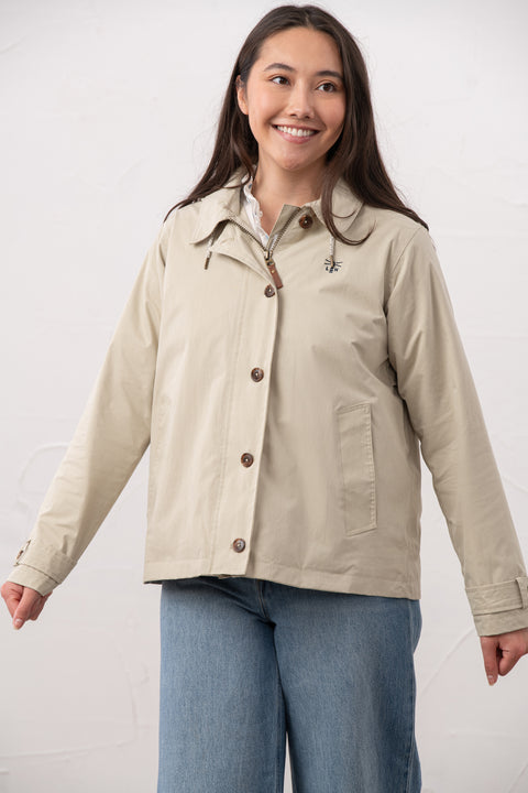 Lighthouse Blair Clay Womens Waterproof Coat