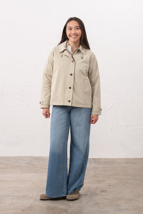 Lighthouse Blair Clay Womens Waterproof Coat