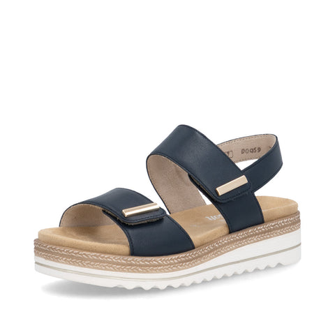 Remonte D0Q59-14 Pazifik Womens Touch Fastening Platform Sandals