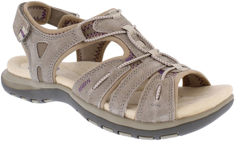 Free Spirit Fairmont 2 New Khaki Women's Casual Adjustable Heel Strap Sandals