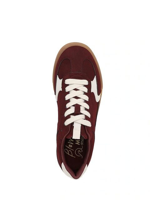 Blowfish Malibu Tastic Red Womens Lace Up Trainers