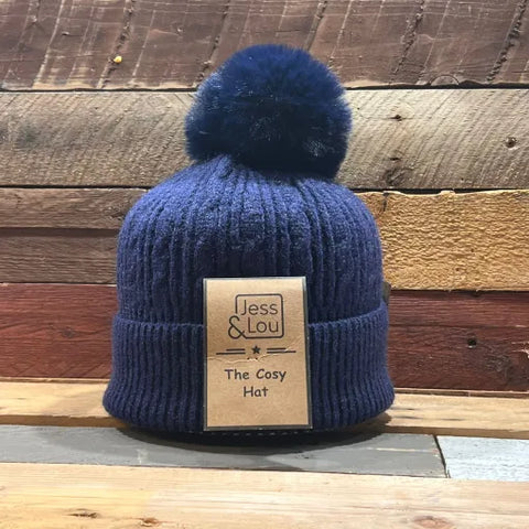 Jess And Lou Super Soft Unisex Bobble Hats – Cosy Winter Accessories For All