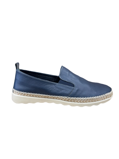 Modella Fiona Navy Womens Leather Shoes