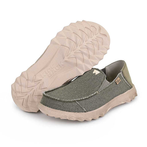 KickBack Couch Classic Vibe Mens Khaki Heavy Canvas Shoes