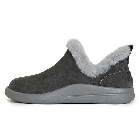KickBack Scandie Bootie Charcoal Womens Slip On Boots