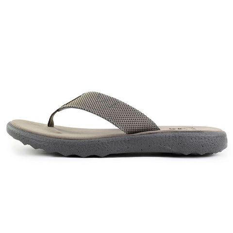 KickBack Koloa Brown Charcoal Mesh Womens Flip Flops
