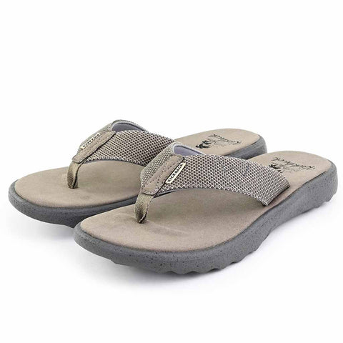 KickBack Koloa Brown Charcoal Mesh Womens Flip Flops