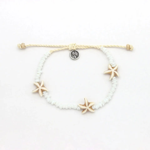 Pineapple Island KALGB-002 White Tidepool Starfish Bracelet