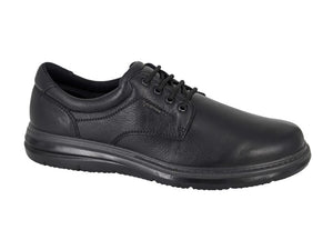 IMAC M524A Black Waterproof Leather Mens Casual Comfort Shoes