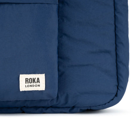 Roka Belsize Midnight Taslon Puffy Shoulder Bag