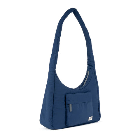 Roka Belsize Midnight Taslon Puffy Shoulder Bag