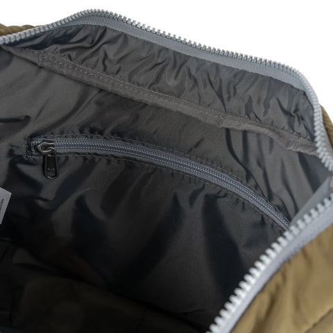 Roka Belsize Moss Taslon Puffy Shoulder Bag