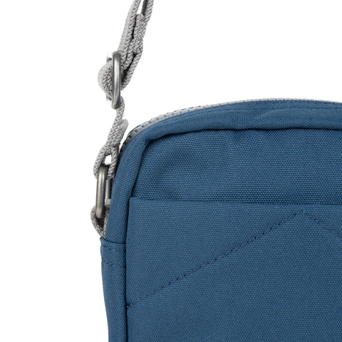 Roka Bond Deep Blue Recycled Canvas Crossbody Bag