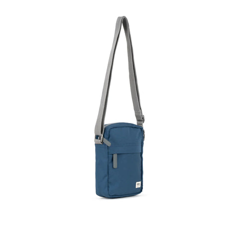 Roka Bond Deep Blue Recycled Canvas Crossbody Bag