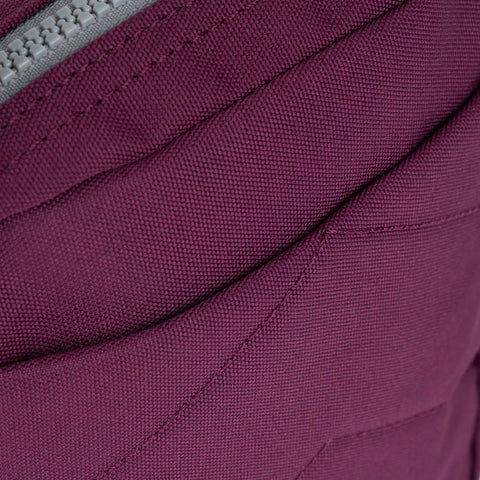 Roka Bond Cherry Lacquer Recycled Canvas Crossbody Bag