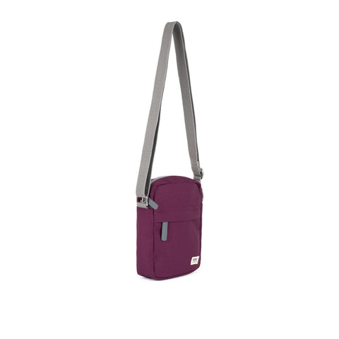 Roka Bond Cherry Lacquer Recycled Canvas Crossbody Bag