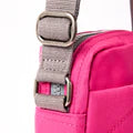 Roka Bond Granita Red Recycled Canvas Crossbody Bag