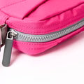 Roka Bond Granita Red Recycled Canvas Crossbody Bag