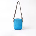 Roka Bond Malibu Blue Recycled Canvas Crossbody Bag