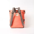 Roka Canfield B Small Sugar Coral Recycled Nylon Roll-top Backpack