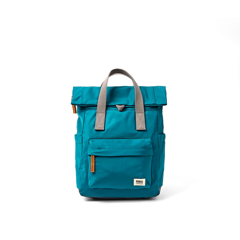 Roka Canfield B Small North Sea Recycled Nylon Roll-top Backpack