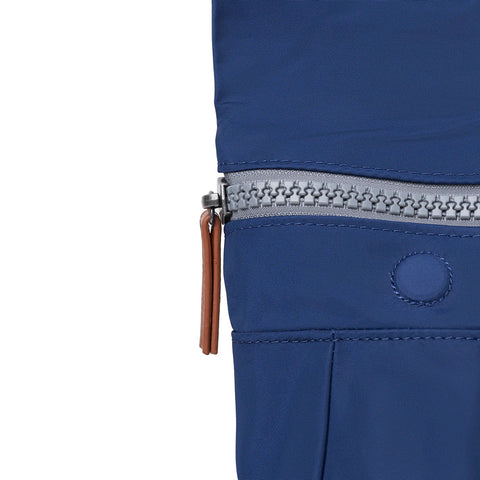Roka Canfield B Medium Crisp Blue Recycled Nylon Roll-top Backpack