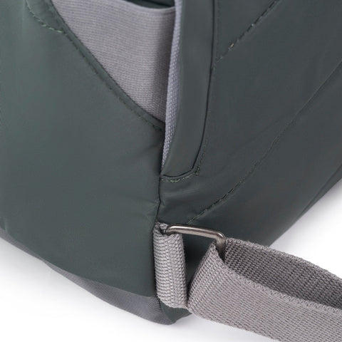 Roka Canfield B Small Thyme Recycled Nylon Roll-top Backpack