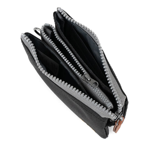 Roka Carnaby Ash Recycled Canvas Wallet