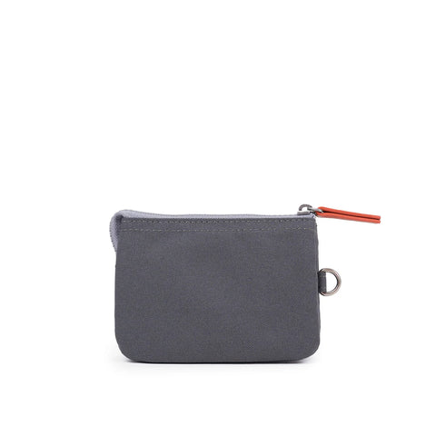 Roka Carnaby Faded Black Recycled Canvas Wallet