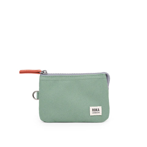 Roka Carnaby Frost Recycled Canvas Wallet