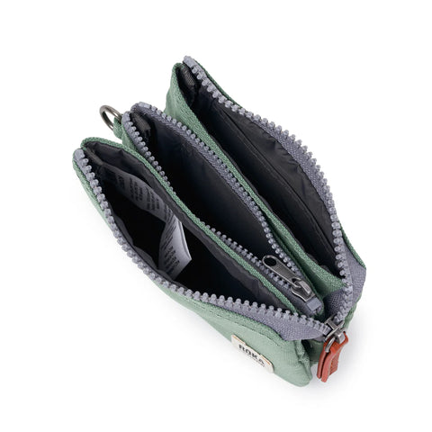 Roka Carnaby Frost Recycled Canvas Wallet