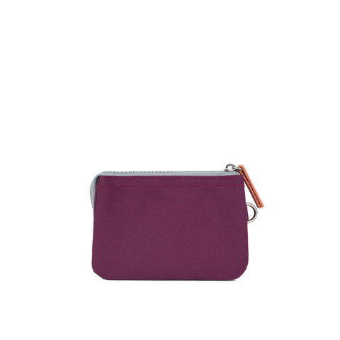 Roka Carnaby Cherry Lacquer Recycled Canvas Wallet