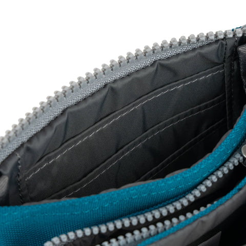 Roka Carnaby Sapphire Recycled Canvas Wallet