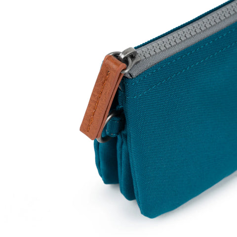 Roka Carnaby Sapphire Recycled Canvas Wallet
