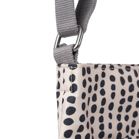 Roka Kennington B Medium Linear Dot Recycled Canvas Cross Body Bag